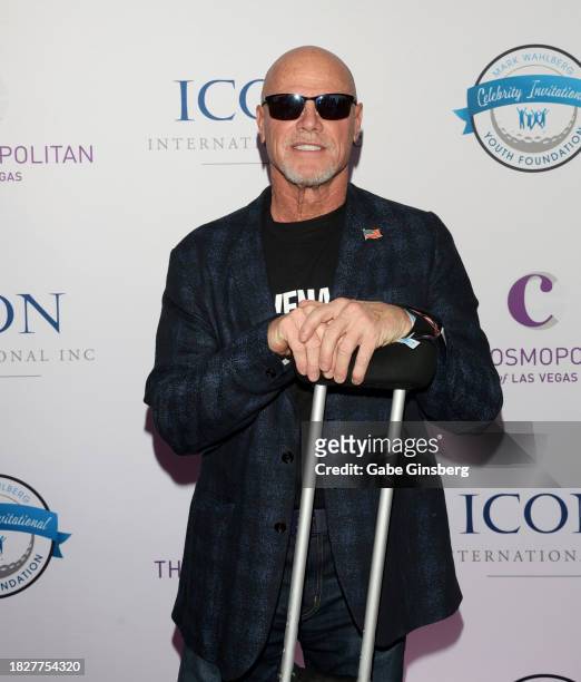Jim McMahon attends the Mark Wahlberg Youth Foundation Celebrity Invitational Gala at The Chelsea at The Cosmopolitan of Las Vegas on December 02,...