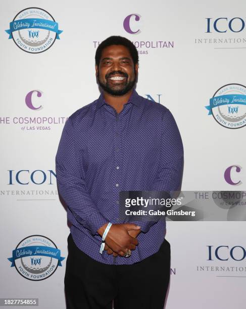Jonathan Ogden attends the Mark Wahlberg Youth Foundation Celebrity Invitational Gala at The Chelsea at The Cosmopolitan of Las Vegas on December 02,...