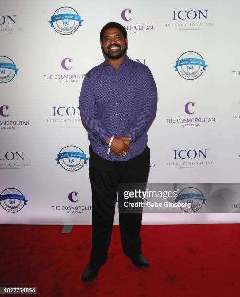 Jonathan Ogden attends the Mark Wahlberg Youth Foundation Celebrity Invitational Gala at The Chelsea at The Cosmopolitan of Las Vegas on December 02,...