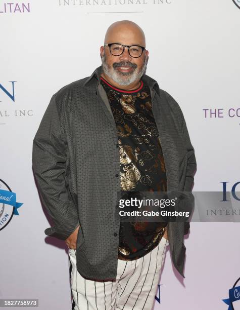 Michael Collins attends the Mark Wahlberg Youth Foundation Celebrity Invitational Gala at The Chelsea at The Cosmopolitan of Las Vegas on December...