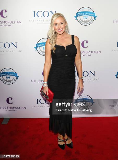 Blair O'Neal attends the Mark Wahlberg Youth Foundation Celebrity Invitational Gala at The Chelsea at The Cosmopolitan of Las Vegas on December 02,...
