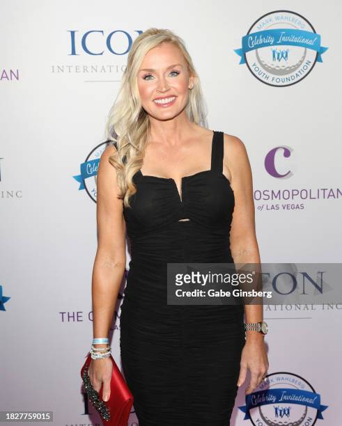 Blair O'Neal attends the Mark Wahlberg Youth Foundation Celebrity Invitational Gala at The Chelsea at The Cosmopolitan of Las Vegas on December 02,...