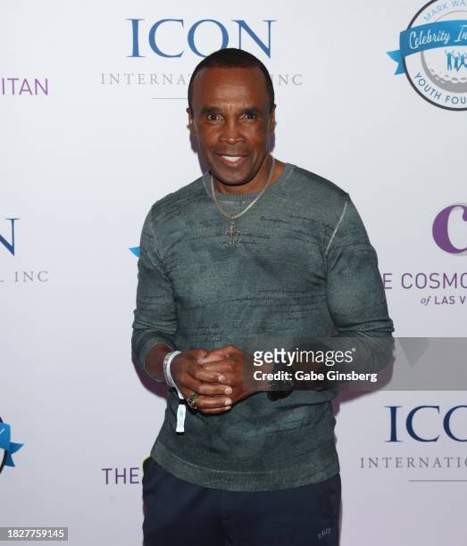 Sugar Ray Leonard attends the Mark Wahlberg Youth Foundation Celebrity Invitational Gala at The Chelsea at The Cosmopolitan of Las Vegas on December...
