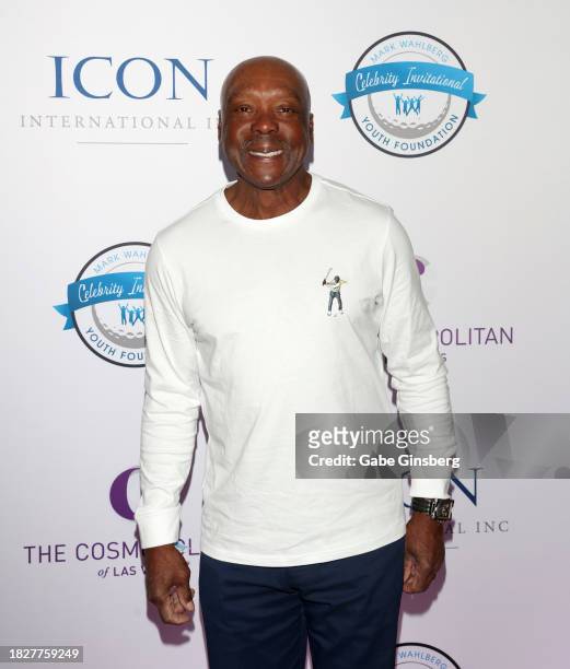 Vince Coleman attends the Mark Wahlberg Youth Foundation Celebrity Invitational Gala at The Chelsea at The Cosmopolitan of Las Vegas on December 02,...