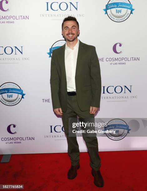 Frankie Muniz attends the Mark Wahlberg Youth Foundation Celebrity Invitational Gala at The Chelsea at The Cosmopolitan of Las Vegas on December 02,...