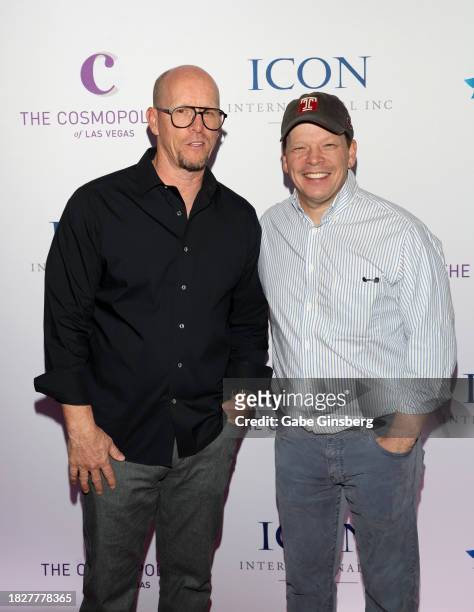 Jim Wahlberg and Paul Wahlberg attend the Mark Wahlberg Youth Foundation Celebrity Invitational Gala at The Chelsea at The Cosmopolitan of Las Vegas...