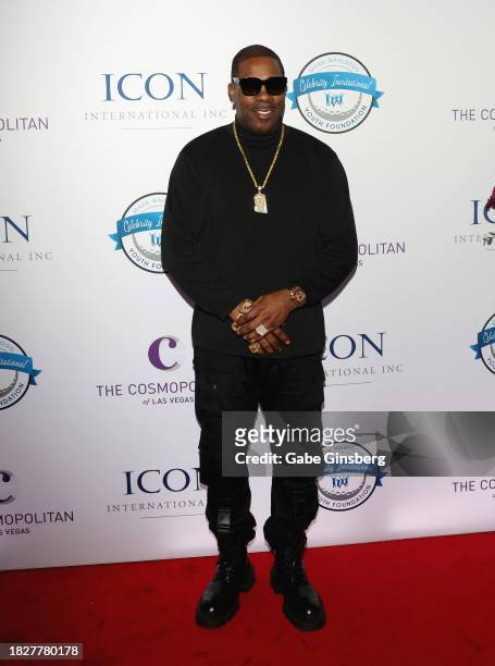 Busta Rhymes attends the Mark Wahlberg Youth Foundation Celebrity Invitational Gala at The Chelsea at The Cosmopolitan of Las Vegas on December 02,...