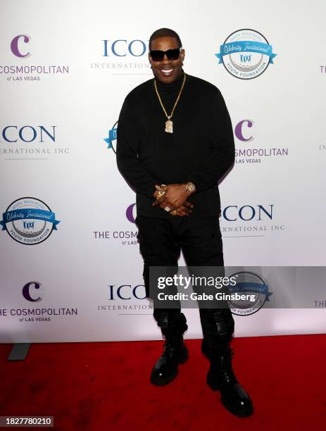 Busta Rhymes attends the Mark Wahlberg Youth Foundation Celebrity Invitational Gala at The Chelsea at The Cosmopolitan of Las Vegas on December 02,...