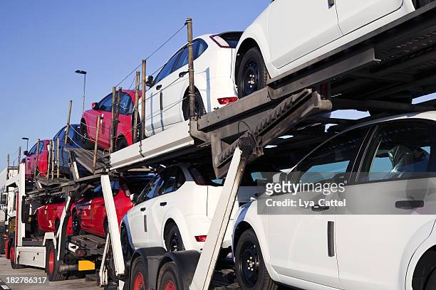 new cars transportation # 3 - transportation truck stock pictures, royalty-free photos & images