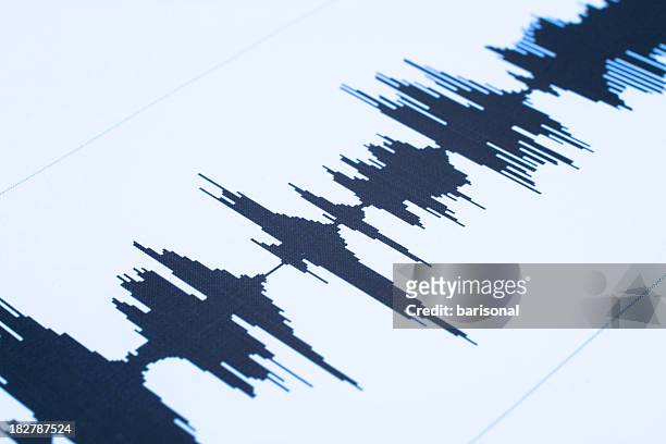 seismic  sound wave - earthquake stock pictures, royalty-free photos & images