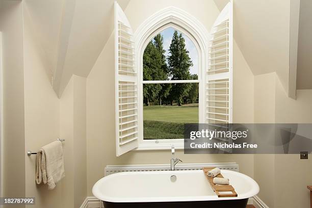 country view bathroom - shutter stock pictures, royalty-free photos & images
