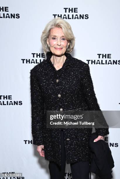 Constance Towers attends the Thalians annual Winter Gala honoring Gary Sinise with the 2023 Mr. Wonderful Award at Brentwood Country Club on December...