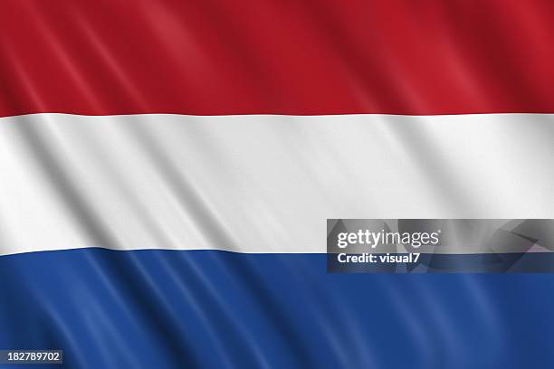 netherland, dutch flag - nederlandse vlag stockfoto's en -beelden