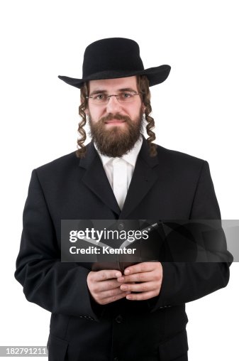 rabbi holding a book