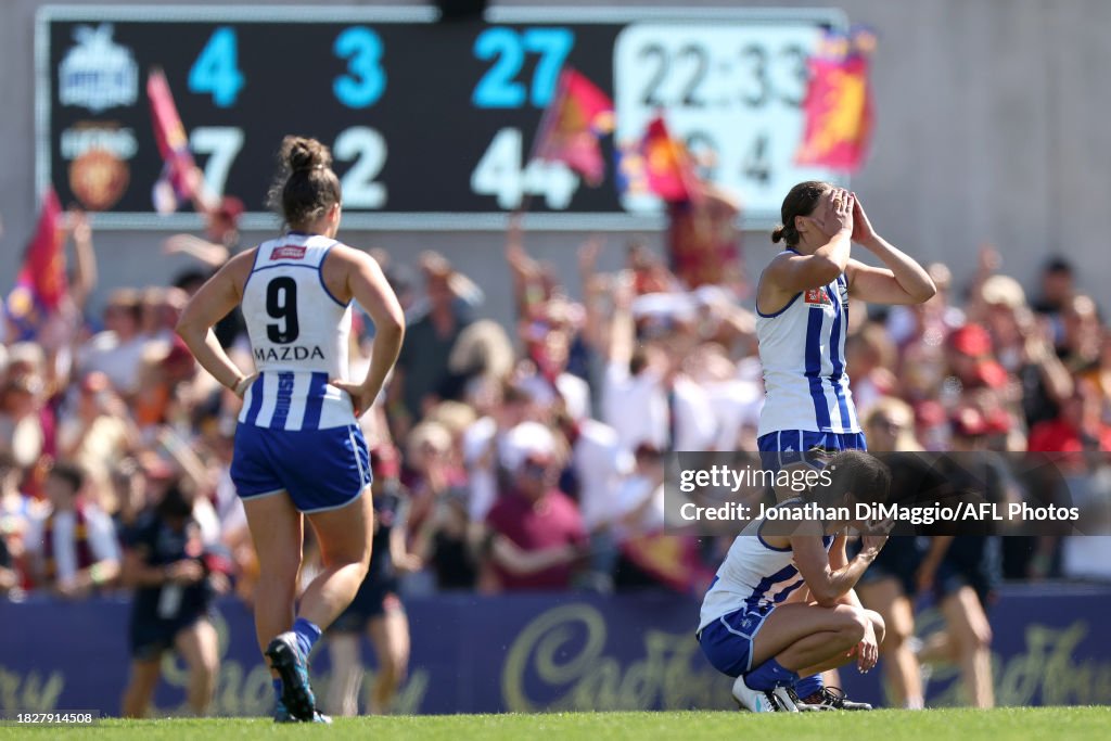 AFLW Grand Final - North Melbourne v Brisbane