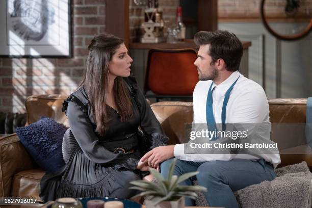 Episode "15349" - "General Hospital" airs Monday - Friday, on ABC . AMANDA SETTON, JOSH SWICKARD