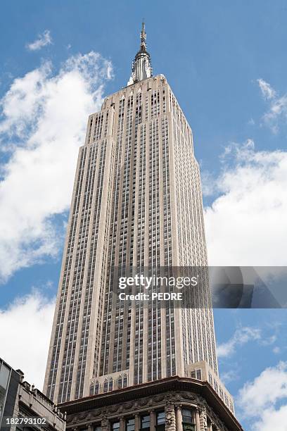 the empire state building - new york empire state building stock pictures, royalty-free photos & images