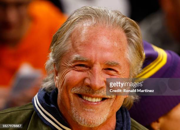 Don Johnson attends a game between the Houston Rockets and the Los Angeles Lakers at Crypto.com Arena on December 02, 2023 in Los Angeles,...