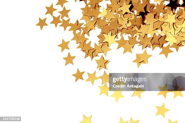 goldene sternen - stern gold stock-fotos und bilder