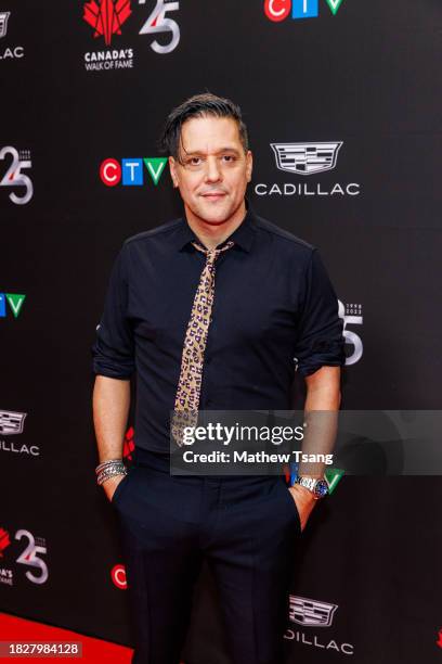 George Stroumboulopoulos attends Canada’s Walk of Fame’s 25th Anniversary Celebration at Metro Toronto Convention Centre on December 02, 2023 in...