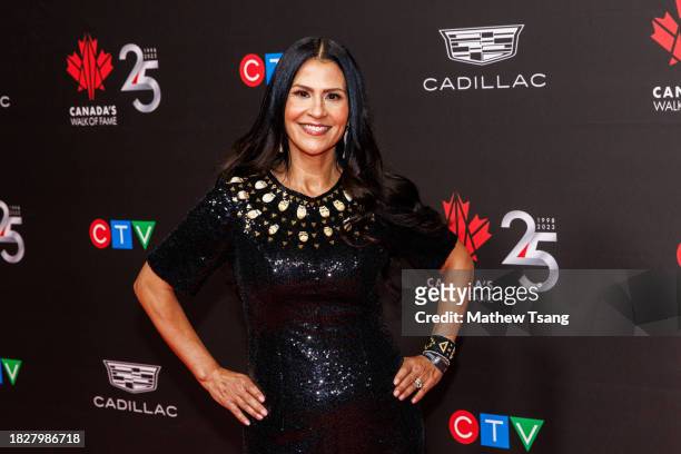 Joely Proudfit attends Canada’s Walk of Fame’s 25th Anniversary Celebration at Metro Toronto Convention Centre on December 02, 2023 in Toronto,...