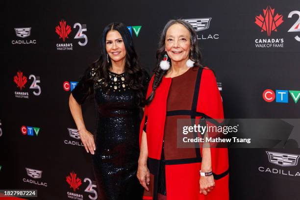 Joely Proudfit and Tantoo Cardinal attend Canada’s Walk of Fame’s 25th Anniversary Celebration at Metro Toronto Convention Centre on December 02,...