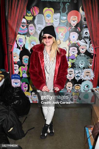 Taryn Manning attends Los Angeles Comic Con at Los Angeles Convention Center on December 02, 2023 in Los Angeles, California.