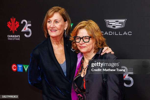 Denise Donlon and Lorraine Segato attend Canada’s Walk of Fame’s 25th Anniversary Celebration at Metro Toronto Convention Centre on December 02, 2023...