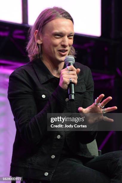 Jamie Campbell Bower at Los Angeles Comic Con at Los Angeles Convention Center on December 02, 2023 in Los Angeles, California.