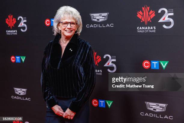 Linda Schuyler attends Canada’s Walk of Fame’s 25th Anniversary Celebration at Metro Toronto Convention Centre on December 02, 2023 in Toronto,...