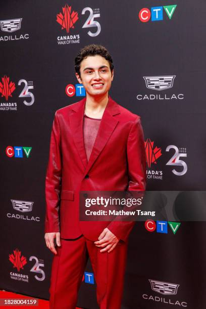 Josh Alexander attends Canada’s Walk of Fame’s 25th Anniversary Celebration at Metro Toronto Convention Centre on December 02, 2023 in Toronto,...