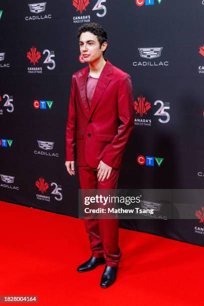 Josh Alexander attends Canada’s Walk of Fame’s 25th Anniversary Celebration at Metro Toronto Convention Centre on December 02, 2023 in Toronto,...