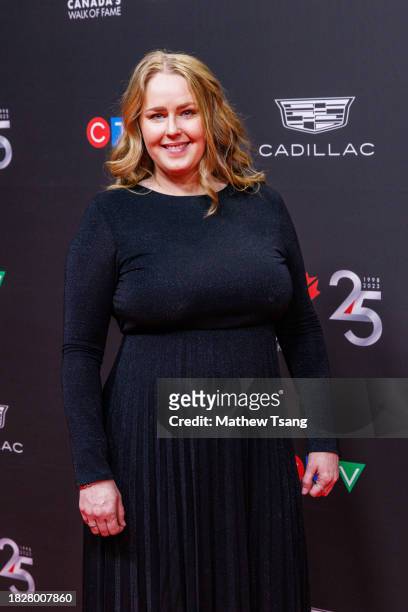 Jessica Mitchell attends Canada’s Walk of Fame’s 25th Anniversary Celebration at Metro Toronto Convention Centre on December 02, 2023 in Toronto,...