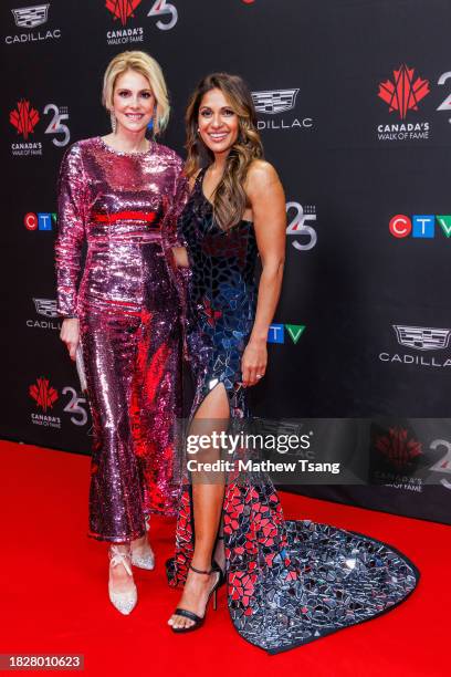 Christi Himmelheber and Sangita Patel attend Canada’s Walk of Fame’s 25th Anniversary Celebration at Metro Toronto Convention Centre on December 02,...