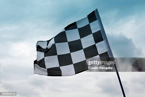the of the starting and ending of a race - go karts stock pictures, royalty-free photos & images