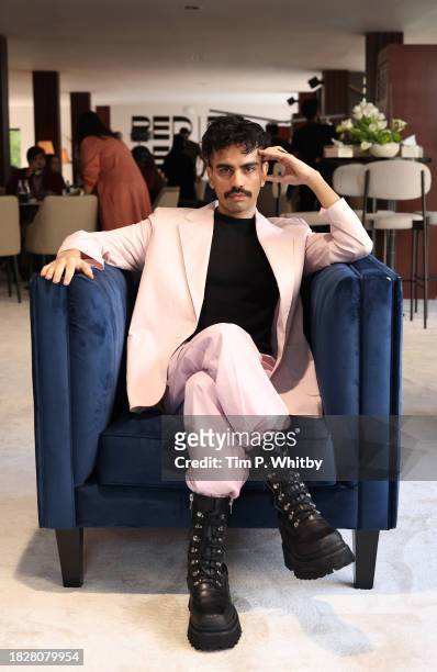 Gulshan Majeed attends the press junket for "One of a kind" during the Red Sea International Film Festival 2023 on December 03, 2023 in Jeddah, Saudi...