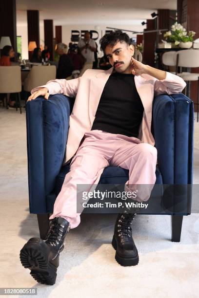 Gulshan Majeed attends the press junket for "One of a kind" during the Red Sea International Film Festival 2023 on December 03, 2023 in Jeddah, Saudi...