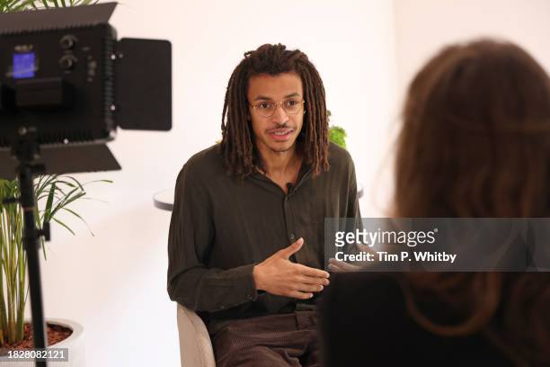 Damien Hauser attends the press junket for "After The Long Rains" during the Red Sea International Film Festival 2023 on December 03, 2023 in Jeddah,...