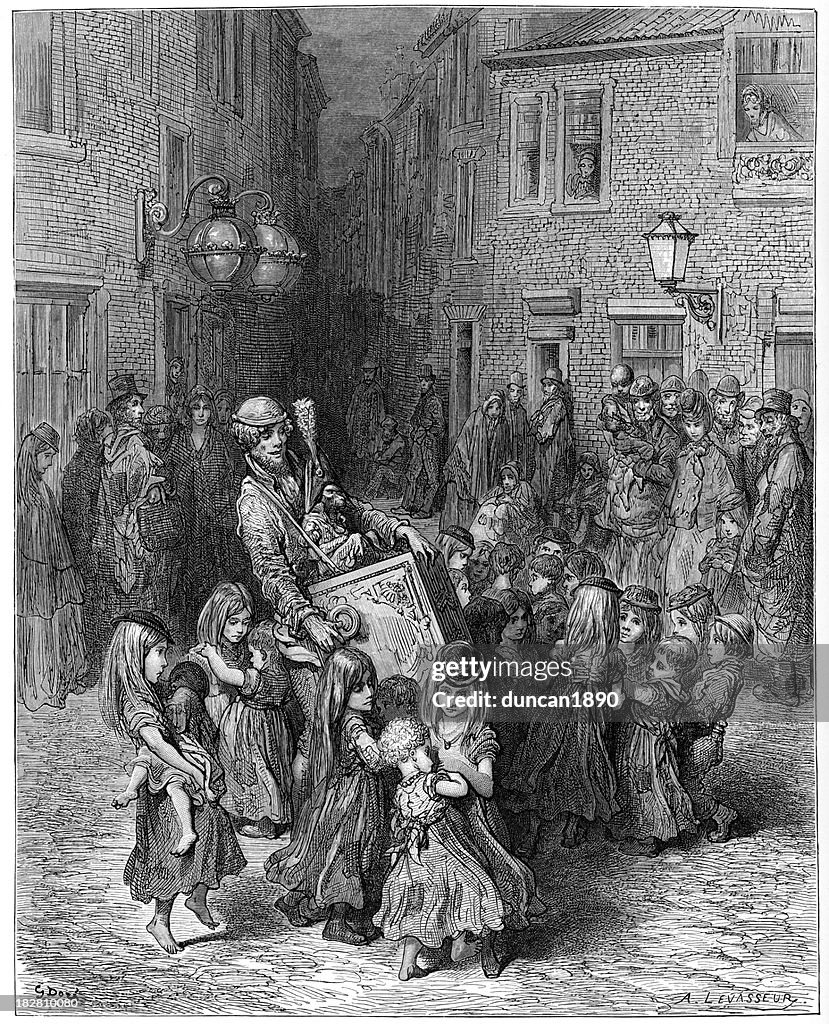 Victorian London-Organ in der Court