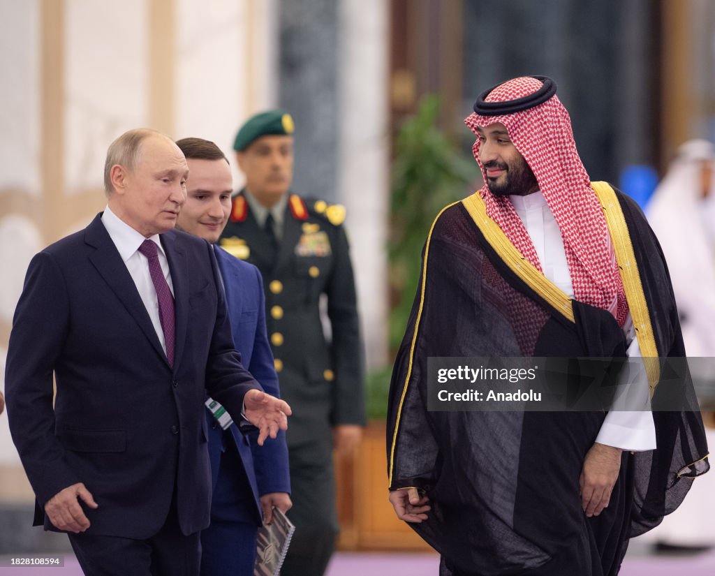 Russian President Vladimir Putin in Saudi Arabia