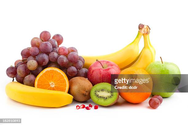 fruit mix - composition stock pictures, royalty-free photos & images