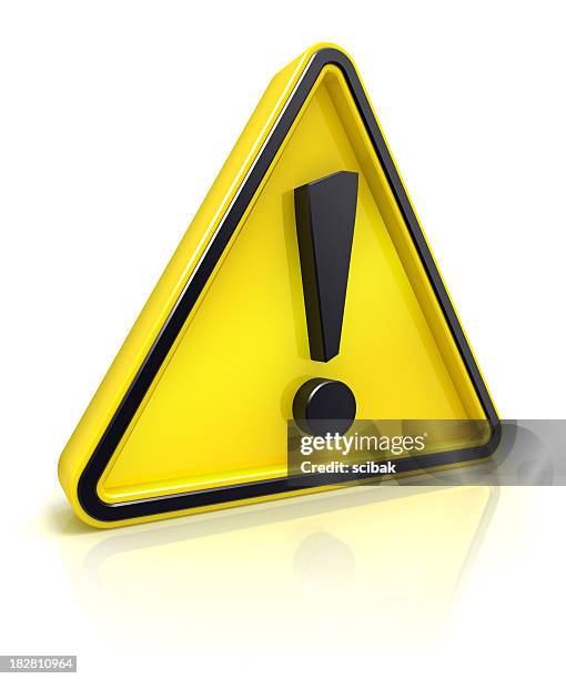 warnschild - verkehrswarnung stock-fotos und bilder