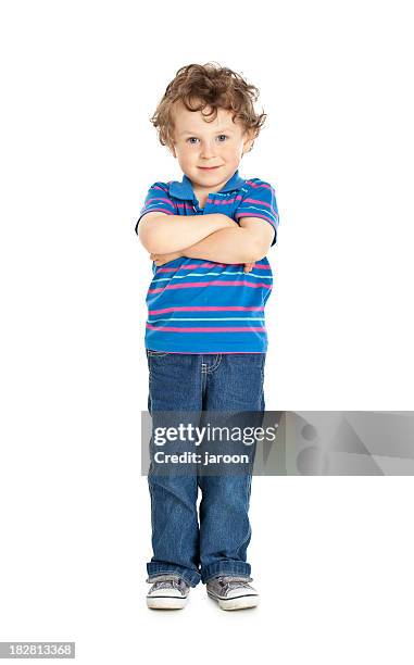 kleine jungen - kind ca 3 jahre freigestellt stock-fotos und bilder