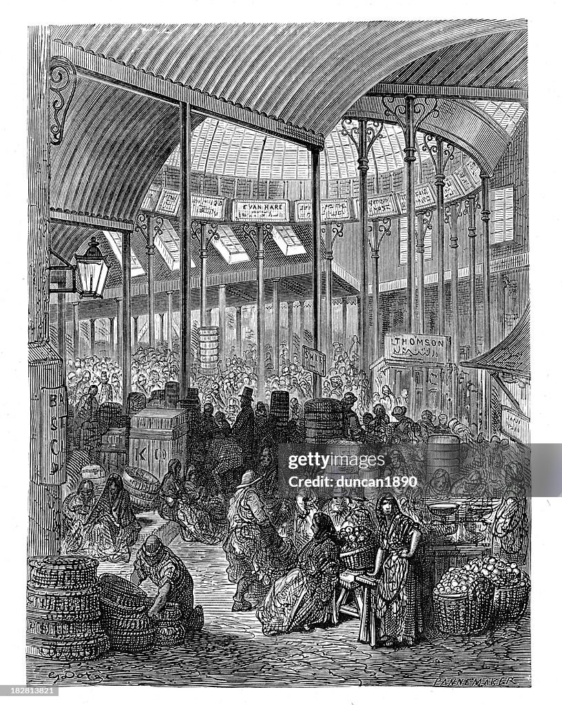 Victorian London-Borough Market