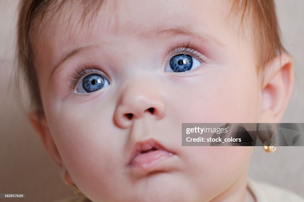 Yeux bleus