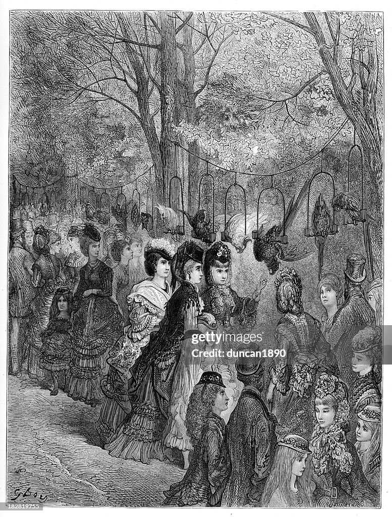Victorian London - The Parrot Walk