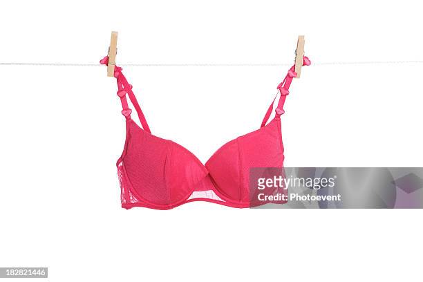 clothesline - bra stock pictures, royalty-free photos & images
