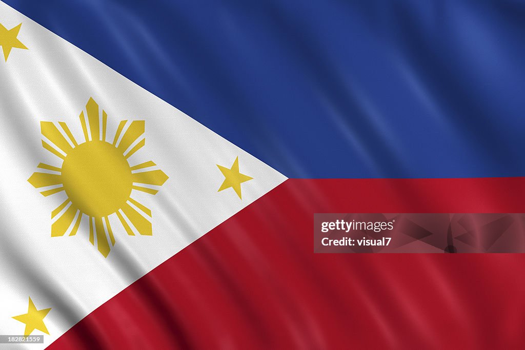 Philippinische Flagge