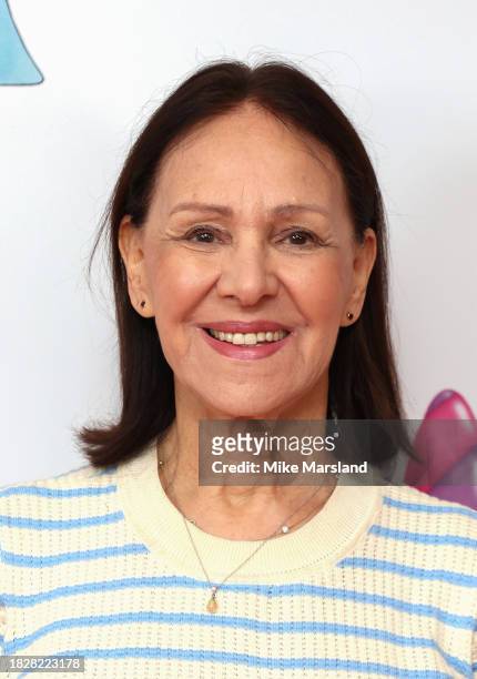 Arlene Phillips attends the premiere of Channel 4's "Mog's Christmas" at the Odeon Luxe Leicester Square on December 03, 2023 in London, England.