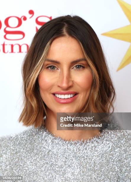 Ferne McCann attends the premiere of Channel 4's "Mog's Christmas" at the Odeon Luxe Leicester Square on December 03, 2023 in London, England.